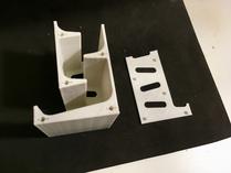 Printed model. This comes in two parts that need to be assembled by simply clicking them together.